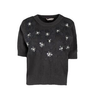 NEW ASTRID women's noelle sweater in black